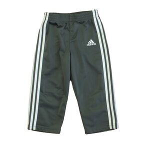 Adidas | gray track pants with embroidered logo | size 24m